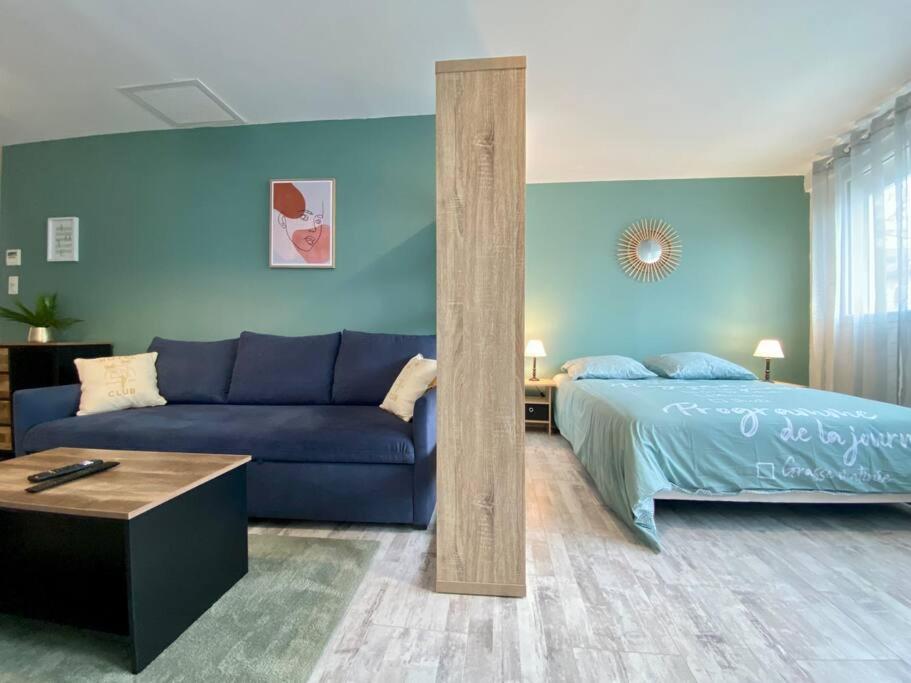 L'Appartement Jebari - Esprit Loft Carcassonne Proche Cite Medieval Et Aeroport Exterior photo